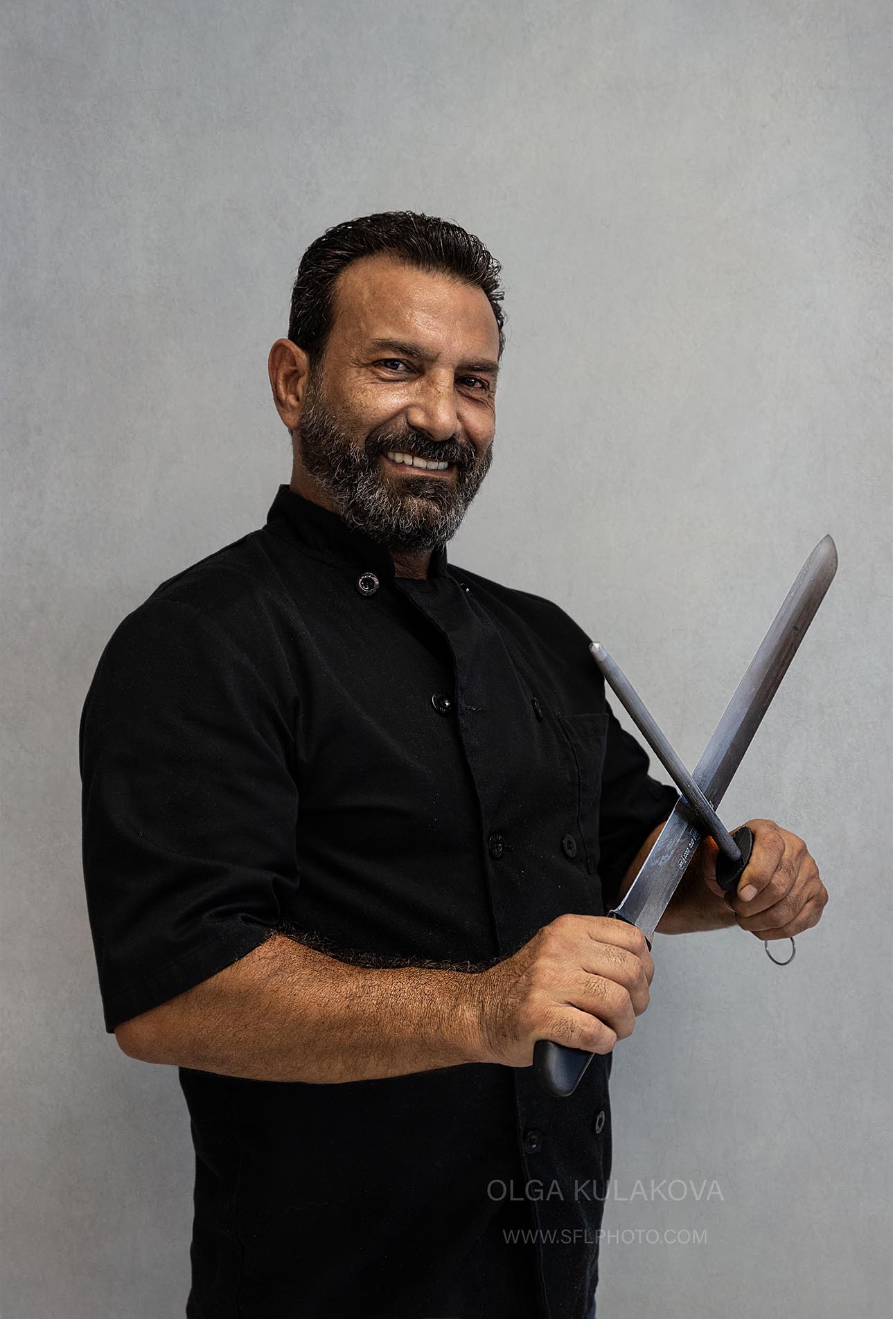 Chef portrait photo session in Miami